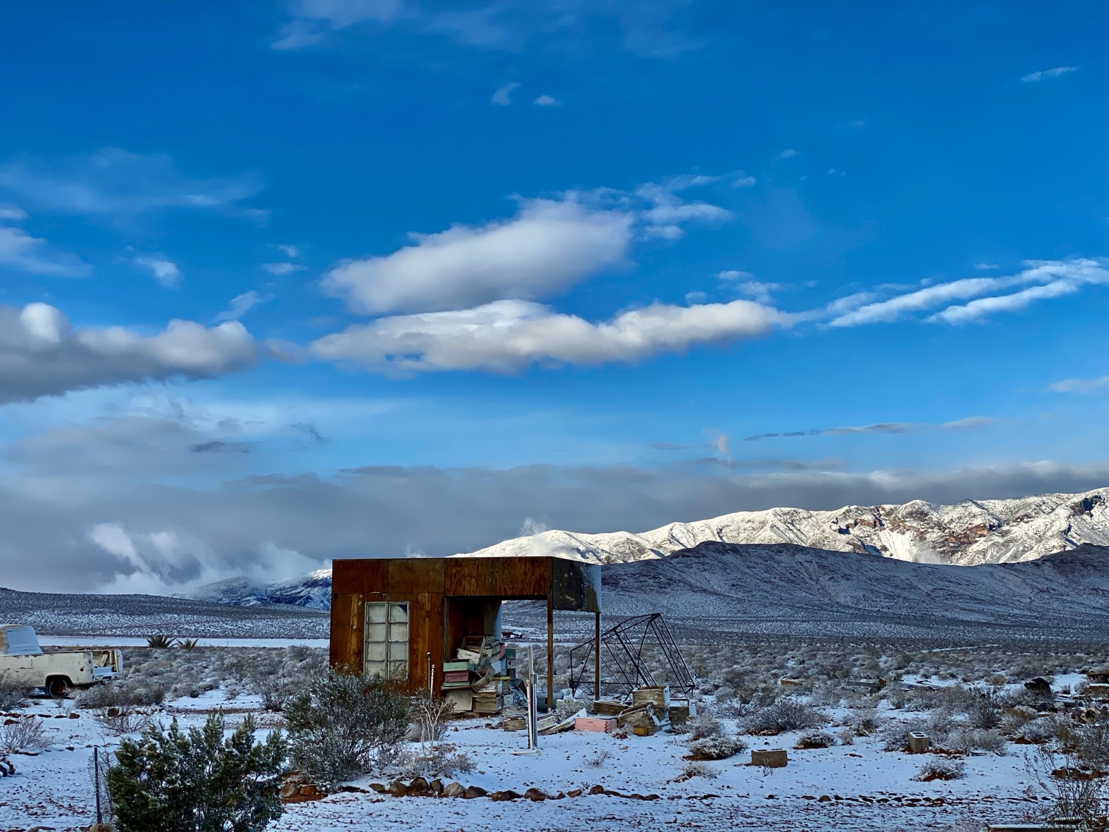 Winter at the property